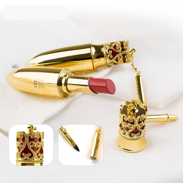 TUTU Brand Makeup  Velvet Long Lasting Lip Stick For Red Lips Waterproof Nude Lips 6 Colors Luxury Color Matte Lipstick