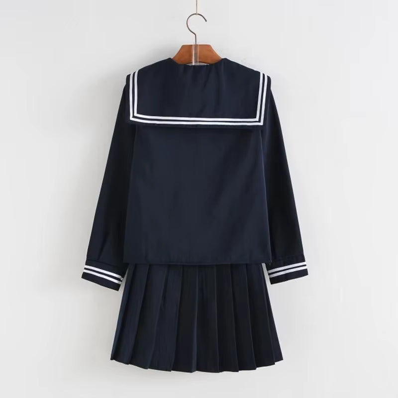 Disfraz De Anime Japonés Jigoku Shojo, Disfraz De Chica Del Infierno, Enma Ai, JK, Uniforme Escolar, Traje De Marinero Con Calcetines
