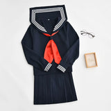 Disfraz De Anime Japonés Jigoku Shojo, Disfraz De Chica Del Infierno, Enma Ai, JK, Uniforme Escolar, Traje De Marinero Con Calcetines