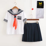 Disfraz De Anime Japonés Jigoku Shojo, Disfraz De Chica Del Infierno, Enma Ai, JK, Uniforme Escolar, Traje De Marinero Con Calcetines