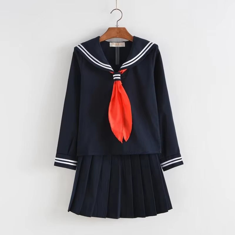 Disfraz De Anime Japonés Jigoku Shojo, Disfraz De Chica Del Infierno, Enma Ai, JK, Uniforme Escolar, Traje De Marinero Con Calcetines