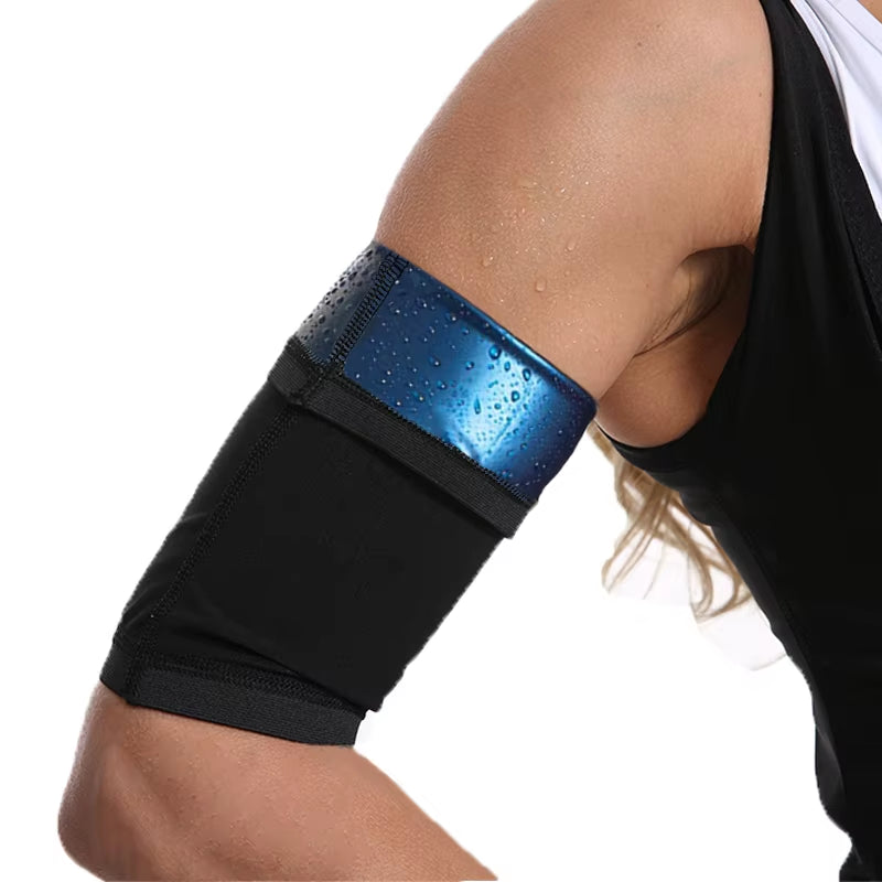 Arm Trimmers Sauna Sweat Bands Women Arm Slimmer Trainer anti Cellulite Arm Shapers Weight Fat Reducer Loss Workout